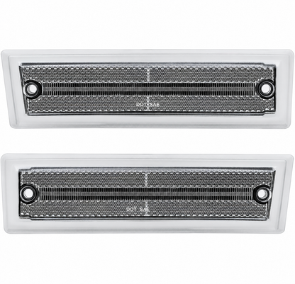 81-91 Chevy/GMC Pickup, Suburban, Jimmy- Front Marker Light; Pair